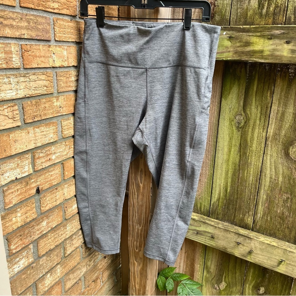 Athleta Heather Gray Women's Leggings